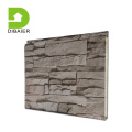 PU brick wall panels to decorative prefabricated house